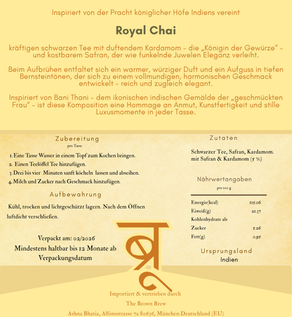 Royal Chai Miniature