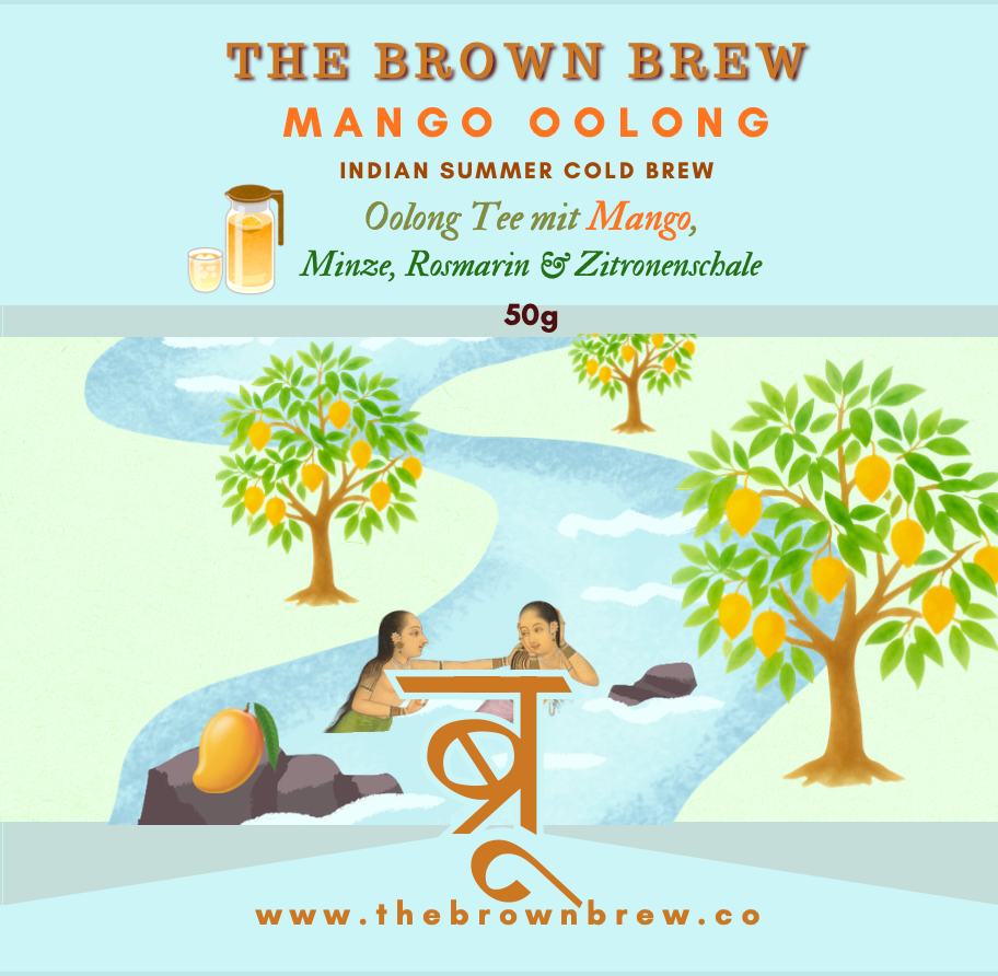 The Brown Brew - Mango Oolong Tea (50g)