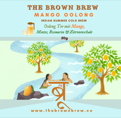 The Brown Brew - Mango Oolong Tea (50g)