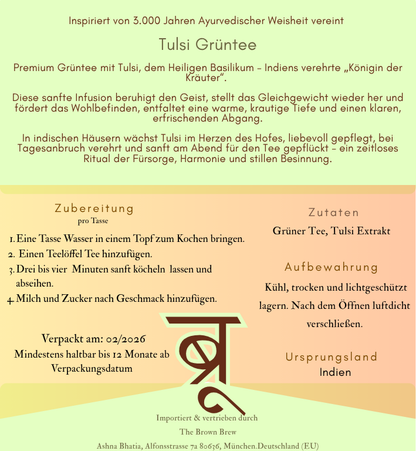 The Brown Brew - Tulsi